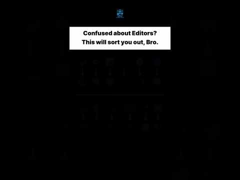 Best Code Editors for Every Programming Language! (Must Watch for Beginners) #youtubeshorts #world