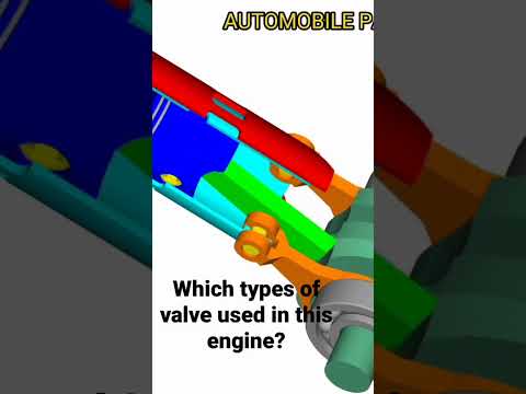 Which types of valve is used in this engine?