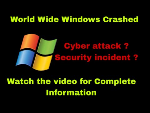 World Wide Windows crashed , why ?