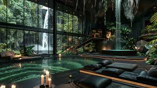 Relaxing Jazz Evening Interior | Peaceful Focus Music for Work and Study Sessions