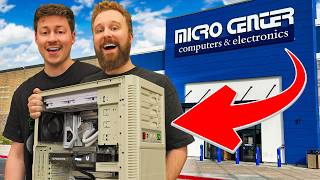 Building our DREAM Sleeper Gaming PC - Microcenter Edition