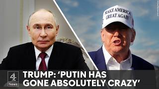 Russia-Ukraine: Trump calls Putin 'crazy’ after largest air attacks of war