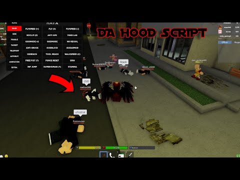 NEW Roblox Da Hood Script Kill All !GUI Hack! (2022)