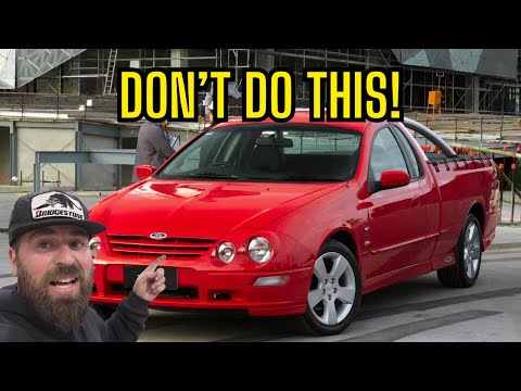 FORD AU XR8  FAILED EXHAUST SYSTEM INSTALL