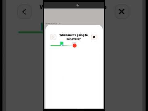 Renovation Estimate App (Part-1) #developer #developerslife #icon #website #animation #coderlife #ui