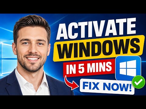 How to Activate Windows 10 & 11 (Official Microsoft Methods Only)