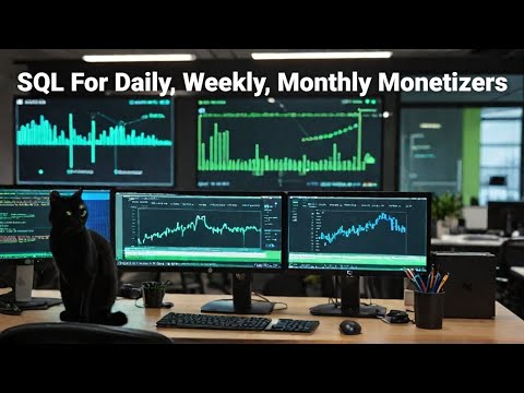 EASY SQL Query for Daily, Weekly & Monthly Monetizers