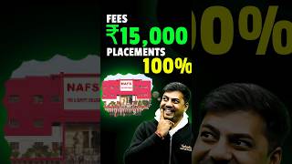 Avg package: ₹12 LPA with a 100% placement guarantee😱 #jee #jeemains #jeeadvanced #shorts #iitjee
