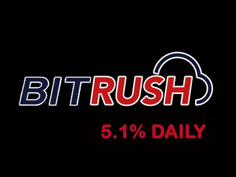 BITRUSH New passive crypto Income Platform 5.1 % daily !!!!