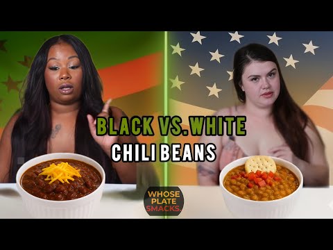 🌶 Black vs White: We Try Each Other’s Chili Beans | Whose Plate Smacks?! 🔥