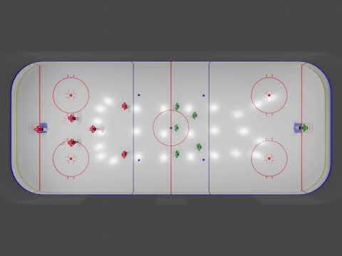 Drill 1 D backcheck to centre top view