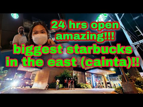 BIGGEST STARBUCKS IN RIZAL #starbucks #hugestarbucks #starbucksphilippines