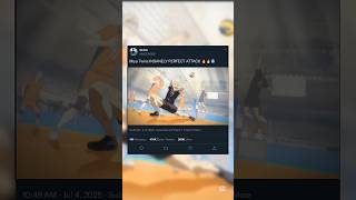 Miya Twins UNBELIEVABLE PERFECT Tempo ATTACK 🔥🥶 #haikyuu #hinata #miya #osamu #atsumu #shortsvideo