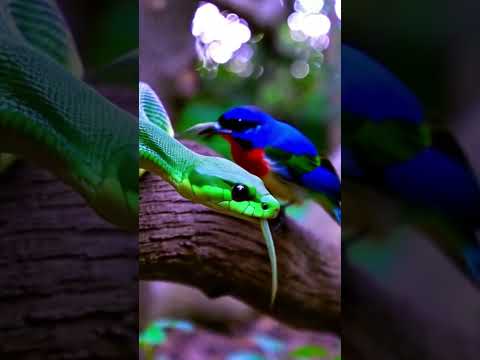 Birds in Peril: The Forest Filled with Snakes  #BirdsInDanger #SnakeForest #WildlifeStruggles