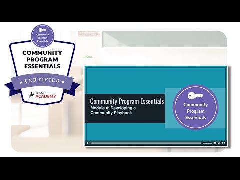 Community Program Essentials
