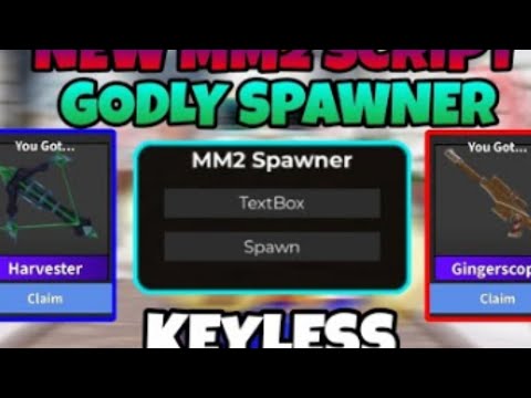 #mm2 #script [Christmas🎅] MM2 Weapon Generator Script Updated 2025😍🔥