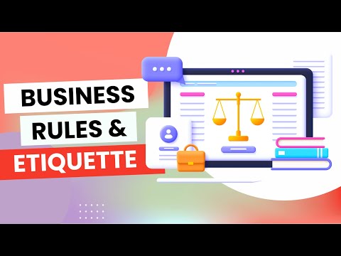 Business Etiquette: 12 Rules For Professionalism In The Office