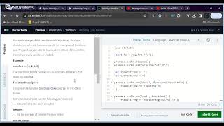 Solving Hacker Rank Coding Challenges #livestream #livecode