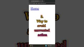 🛑 Creating Non-Functional Links in HTML | Anchor Tag Hacks 💻 #coding #codedebugging