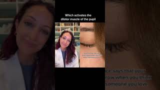 Do Your Eyes Dilate When Talking To Someone You're In Love With? Eye Doctor Explains #shorts #love