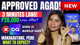 ✅ NOT MABILIS CASH! BUT YES 3 MINUTES LANG APPROVED NA? NEW LOAN APP MAIBILIS  PESO - ANONG MERON?