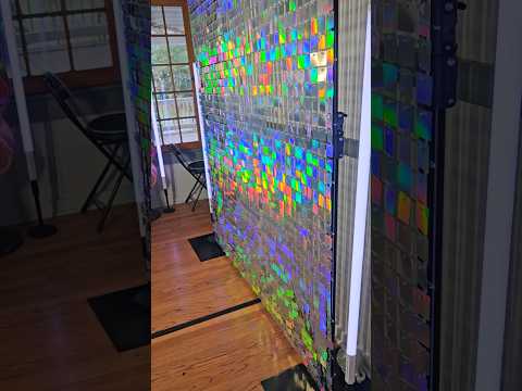 Our #Opulent Booth with Our #Holographic #ShimmerWall The #Wedding Of Michael & Staci #windermerefl