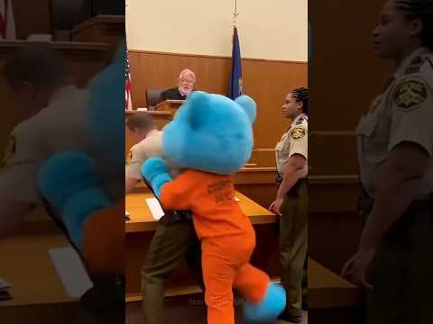 What the masked criminal did in court #court  #crime #police