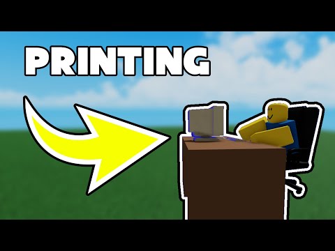 ROBLOX How To Script: Printing (Zero to Hero #2)