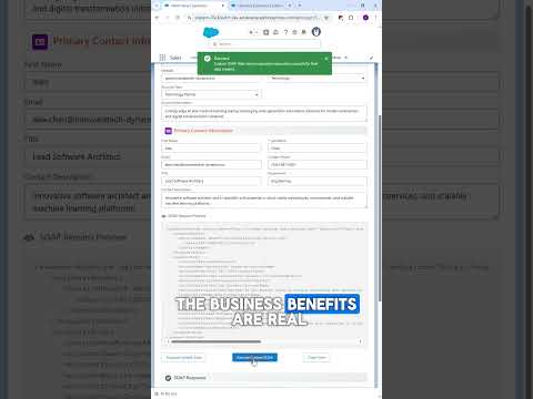 Salesforce SOAP Inbound Integration with Custom Business Logic | Salesforce.Vibe8.app
