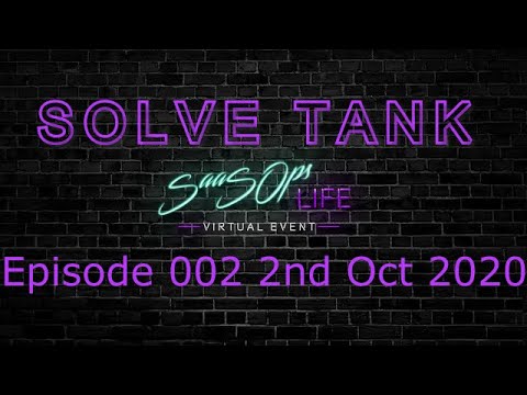 SOLVETank Episode 002 2nd October 2020 - Intello.io