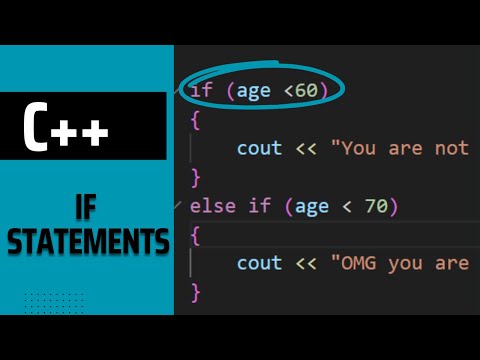 If Statements in C++