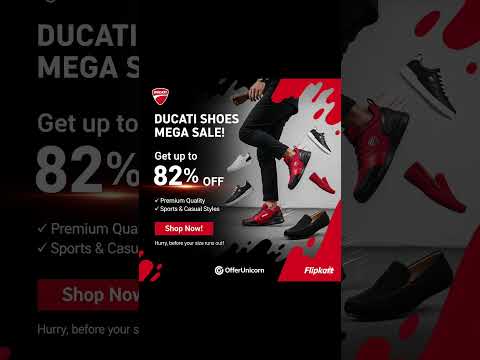 🔥 DUCATI Shoes @ 82% OFF! 👟    💯 Premium Shoes, Pocket-Friendly Deals