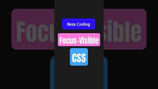 CSS :focus-visible Explained | How to Use :focus-visible for Better Accessibility