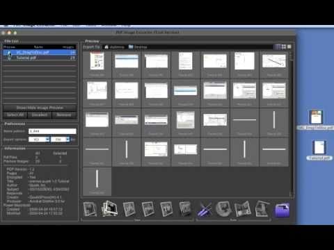 How to extract and convert mac pdf images, from www.CristalLight.com