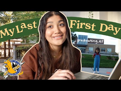 my LAST first day of college vlog | uc santa cruz