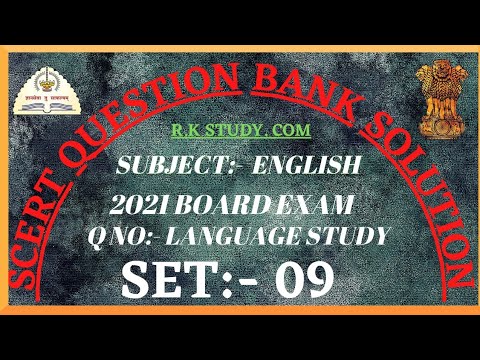 10th QUESTION BANK SOLUTION ENGLISH || SCERT QUESTION BANK SOLUTION #a2sir
