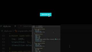 Button with Awesome Hover Effect in HTML & CSS Only #shorts