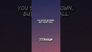 David Guetta - Titanium (Lyrics) ft. Sia |The Music Box| (Part-1)