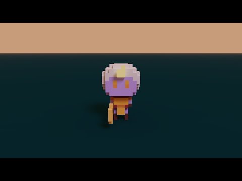 Soraka Chibi Voxel Art | League Of Legends | LoL FanArt