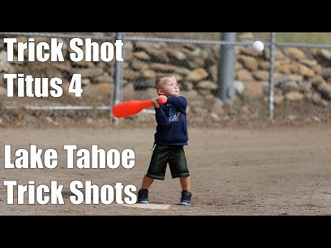 Trick Shot Titus 4 | Lake Tahoe Trick Shots