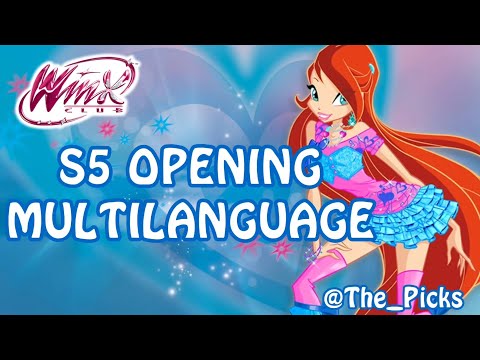 Winx Club Season 5 Opening Multilanguage