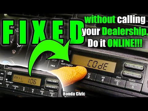Honda Radio does not work | EASY FIX