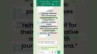 #MentalHealthMatters #RecoveryWins #AthenaWellness