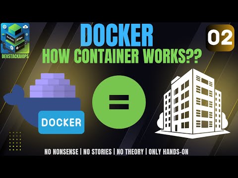 How Containers Work? Explained Simply | Apartments Analogy (Docker for Beginners)