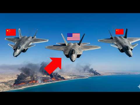 Gulf INTERCEPT! Two Chinese J-20 Just Locked an F-22 — Over the Strait of Hormuz