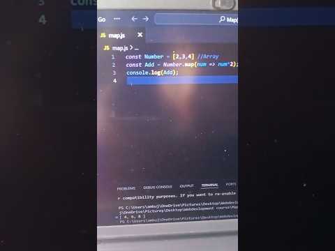 Master JavaScript's .map() Method in 60 Seconds! | Quick JS Tips