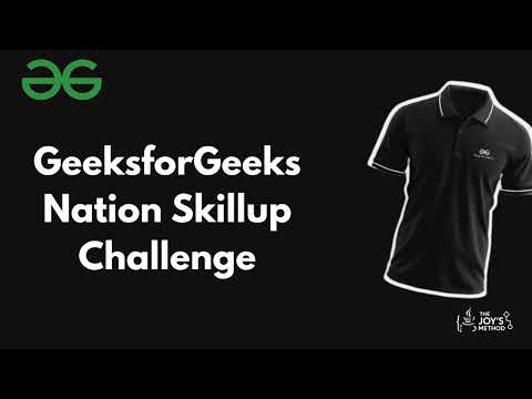GeeksforGeeks Nation Skillup Challenge | FREE Swags & Goodies #freeswags #swag #coding#geeksforgeeks