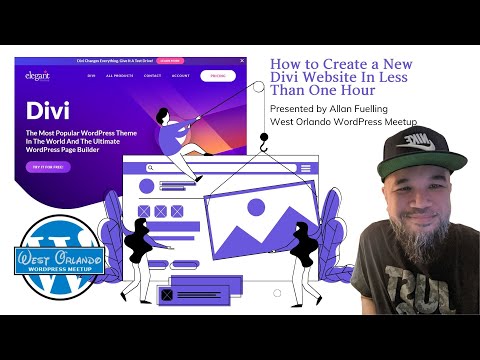 How to Create a New Divi Site In Less Than One Hour - Allan Fuelling