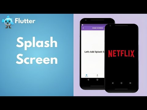 How to Add Splash Screen in Flutter android Studio • Widget of the Week #flutter