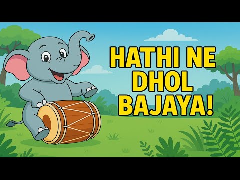 Jungle Jamboree | Fun Animal Dance Rhyme for Kids | Trending Nursery Poem 2025